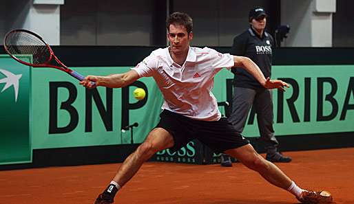 Nix war's mit der Titelverteidigung: Florian Mayer scheiterte bereits in Runde eins