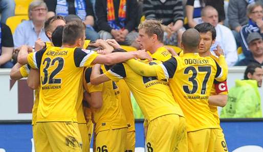 Alemannia Aachen rückt dank des Dreiers bis auf zwei Zähler an den KSC heran