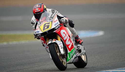 Stefan Bradl fuhr im Training von Jerez wegen Regens nur die elftschnellste Zeit