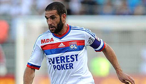 Lisandro Lopez sorgte mit seinem Treffer für den Poakalsieg von Olypique Lyon