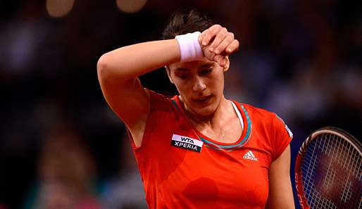 Andrea Petkovic ist in Tübingen am rechten Sprunggelenk operiert worden