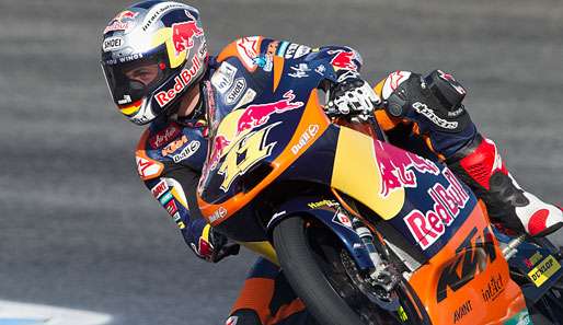Sandro Cortese war 0,315 Sekunden schneller als der Spanier Maverick Vinales
