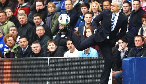 Mark Hughes kämpft am Wochenende mit QPR um den Klassenerhalt