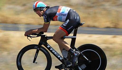Jens Voigt fuhr beim Zeifahren in Bakersfield auf den zweiten Platz.