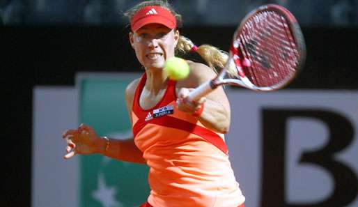 Angelique Kerber steht in Rom im Hablfinale