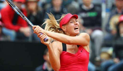 Maria Scharapowa bezwang im Finale von Rom Li Na