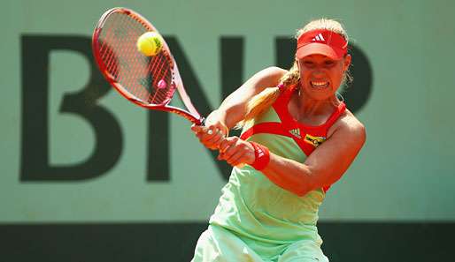 Angelique Kerber kann ihr Zweitrundenmatch erst am Donnerstag fertig spielen
