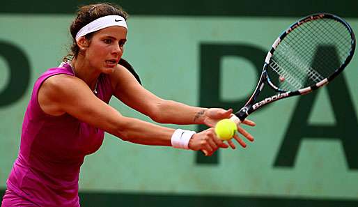 Julia Görges muss sich nach der dritten Runde aus Paris verabschieden 