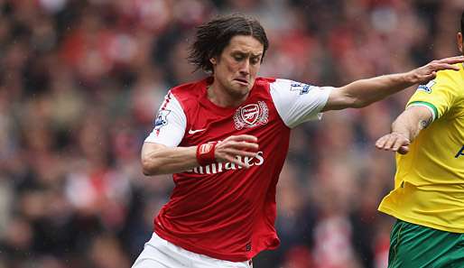 Tomas Rosicky wechselte 2006 für knapp zehn Millionen Euro von Dortmund nach London