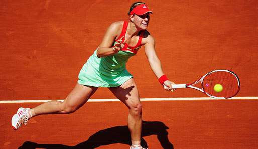Angelique Kerber scheiterte im Viertelfinale an Sara Errani aus Italien