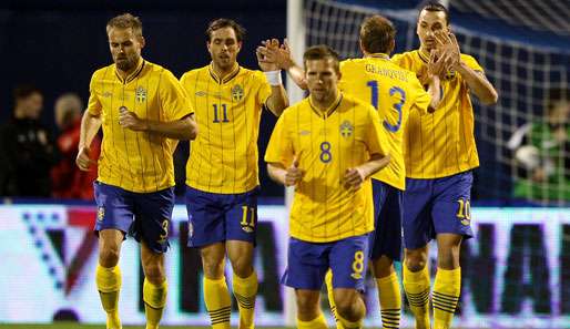 Schwedens Spielern winkt im Erfolgsfall eine stattliche Prämie