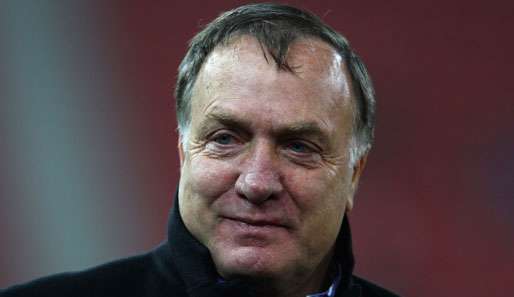 Dick Advocaat geht in sein erstes Turnier als russischer Nationaltrainer