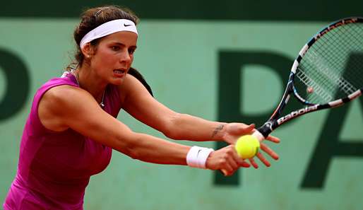 Julia Görges ist überraschend in der ersten Runde in Bad Gastein ausgeschieden
