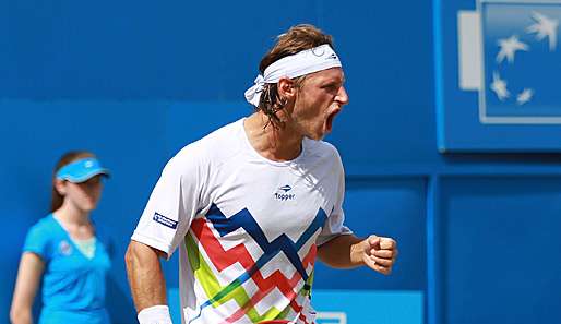David Nalbandian ist ein Hitzkopf auf dem Platz. Im Finale von Queens kam es zum Eklat
