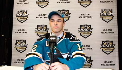 Gestatten, Daniel O'Regan, 138. Overall Draftpick 2012. Die Sharks wählten den deutschen Center