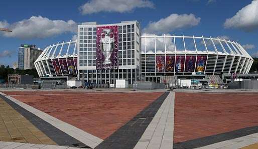 Das EM-Stadion in Kiew bei der Europameisterschaft 2012