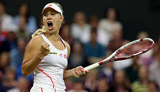 Vier Matchbälle brauchte Kerber, um Lisicki zu bezwingen