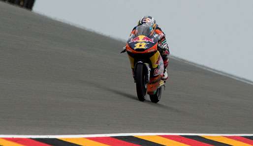 Sandro Cortese ließ sich die Pole-Position beim Heim-GP am Sachsenring nicht nehmen