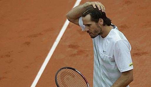 Tommy Haas unterlag überraschend dem Slowaken Pavol Cervenak mit 4:6, 4:6