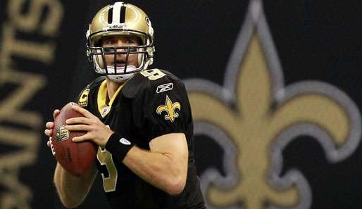 Drew Brees stellte 2011 einen Rekord für die meisten Passing Yards in einer Saison auf