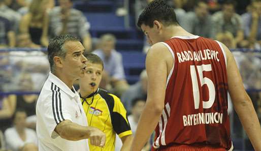 Dirk Bauermann ist unzufrieden mit Bogdan Radosavljevic' Entwicklung 