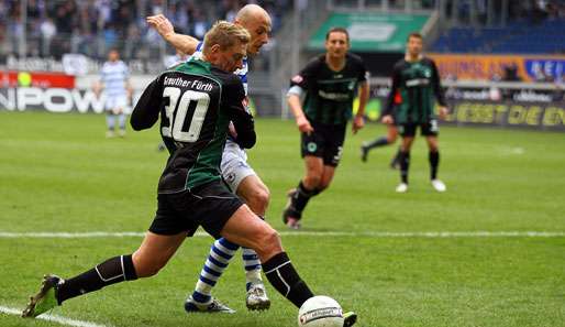 Christian Rahn (Nr. 30 ) stand zuletzt bei der SpVgg Greuther Fürth unter Vertrag