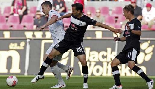 Thomas Bröker hatte den 1. FC Köln gegen Sandhausen per Elfmeter in Führung gebracht