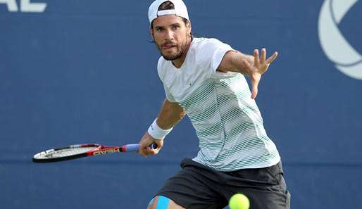 Tommy Haas steht beim ATP-Turnier von Cincinnati in der zweiten Runde