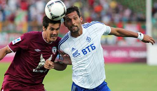 In der russischen Liga läuft es für Kevin Kuranyi (r.) und Dynamo Moskau schlecht