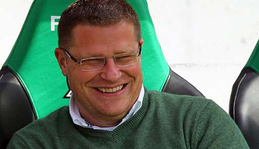 Im Vorfeld der Partie gegen Dynamo Kiew übt sich Max Eberl in Zurückhaltung