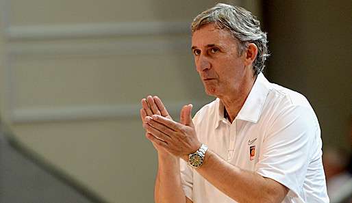 Immer weiter so, Jungs: Svetislav Pesic ist zufrieden