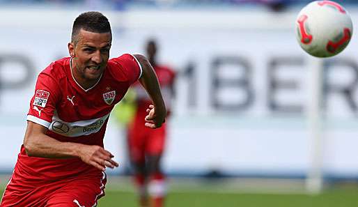Vedad Ibisevic erzielte schon die beiden Treffer im Hinspiel gegen Dynamo Moskau