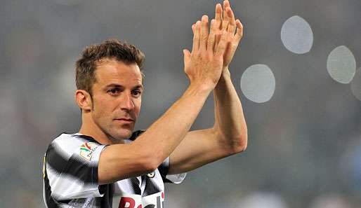 Alessandro del Piero spielte fast 20 Jahre für Juventus