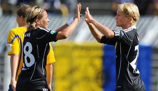 Der 1. FFC Frankfurt hat einen Fehlstart in die neue Bundesliga-Saison abgewendet