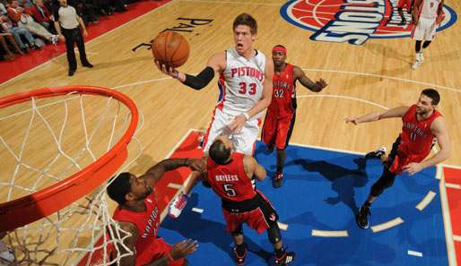 Die Detroit Pistons bauen auf Jonas Jerebko als einer der zukünftigen Stars