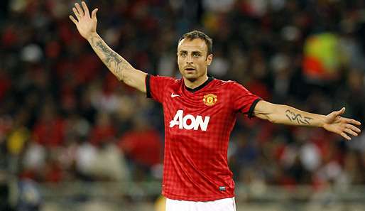 Dimitar Berbatov wurde bei Manchester United in der letzten Saison kaum berücksichtigt