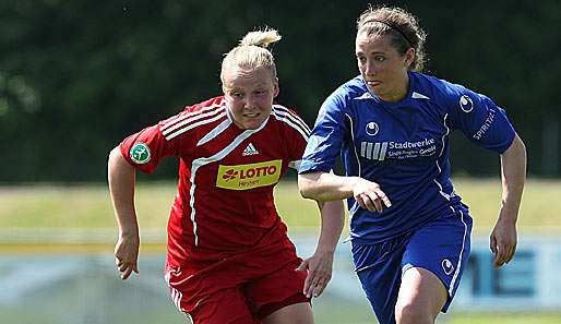 Natalia Mann (r.) vom VfL Sindelfingen muss am Wochenende ran