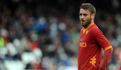 Daniele de Rossi muss mit einer Oberschenkelverletzung rund zwei Wochen pausieren