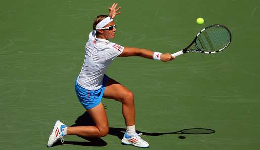 Kirsten Flipkens hatte im Halbfinale Mona Barthel bezwungen