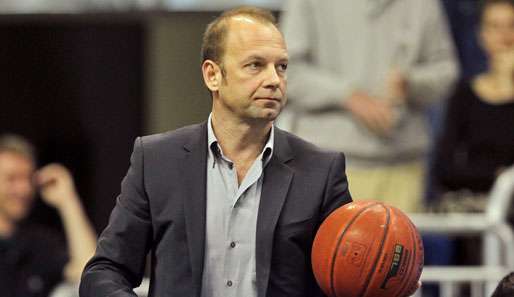 Geschäftsführer Marco Baldig gibt das Halbfinale als Ziel für Alba Berlin aus