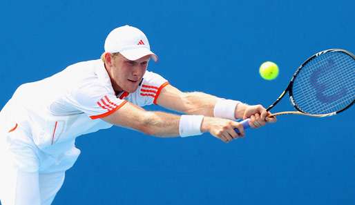 Matthias Bachinger verlor sein Auftaktmatch in St. Petersburg