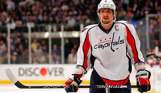 Alex Ovechkin gelangen in den Playoffs 2011/12 fünf Tore und vier Assists für die Caps