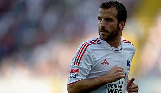 Die Raute im Herzen: Rafael van der Vaart ist zurück beim Hamburger SV