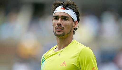 Der Italiener Fabio Fognini setzte sich gegen Daniel Gimeno-Traver mit 6:3 und 6:4 durch