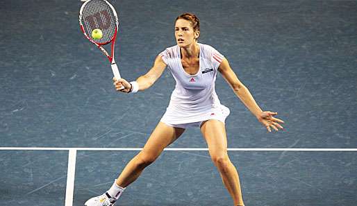 Andrea Petkovic verlor in der ersten Runde ihr Match gegen Petra Martic mit 6:0, 4:6 und 3:6