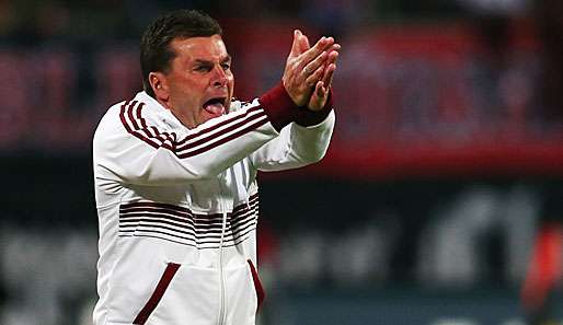 Dieter Hecking war nach der schwachen Leistung seines Teams gegen Hannover bedient
