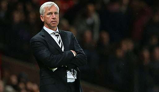 Alan Pardew ist bei Newcastle United seit Dezember 2010 im Amt