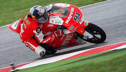 Jonas Folger fuhr im Qualifying zum Großen Preis von Aragon Bestzeit