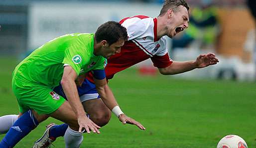 Die SpVgg Unterhaching unterlag gegen die Kickers Offenbach deutlich mit 0:3