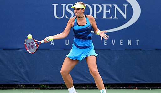 Sabine Lisicki gewann ihr Match der ersten Runde in drei Sätzen 